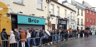 Donegal Tuesday brings massive crowds to Eyre Street for day long drinking Galway Daily news Donegal Tuesday brings massive crowds to Eyre Street