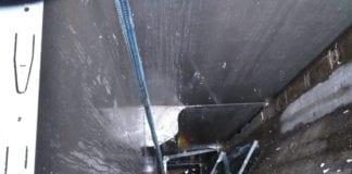 Fire fighters rescue man after four storey fall down a narrow shaft Galway Daily news fire fighters rescue man after four storey fall