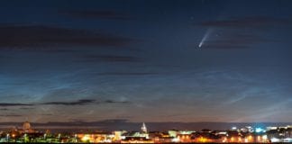 Breathtaking images of comet Neowise over Galway City Galway daily news Breathtaking images of comet Neowise over Galway City