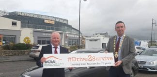 Mayor Cubbard support chauffeurs in three day Drive2Survive Galway Daily news Mayor Cubbard support chauffeurs in three day Drive2Survive