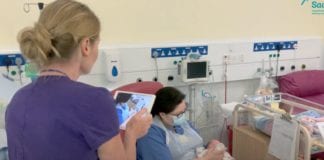 Neonatal ICU connecting parents with newborns via video at UHG Galway Daily neonatal ICU at UHG