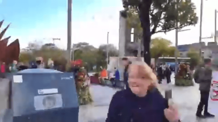 galway daily news anti-mask protest eyre square