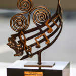 Gradam RTÉ Raidió na Gaeltachta Award designed by Jarlath Daly