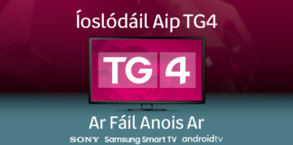 TG4 launches brand new Smart TV App galway daily news tg4 new app smart tv