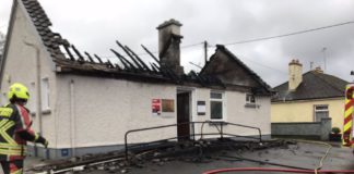 Ballygar doctor’s surgery destroyed in fire this morning galway daily news ballygar fire doctors surgery