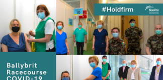 COVID-19: Mass vaccination of healthcare workers underway at Galway racecourse Galway Daily news COVID-19: Mass vaccination of healthcare workers underway at Galway racecourse