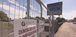 Middle Arch closes after Gardaà disperse large crowds last night galway daily news middle arch closed galway city spanish arch