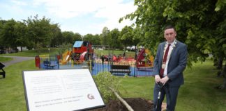 Mayor Cubbard unveils memorial for lives lost to COVID-19 Galway Daily news Mayor Cubbard unveils memorial for lives lost to COVID-19