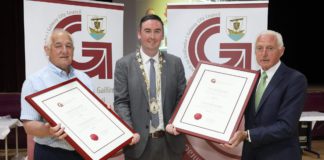 Galway Hibernians coaches honoured for decades of volunteering