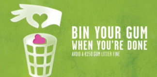 Cathoirleach Keaveney launches gum litter campaign Galway Daily news gum litter taskforce