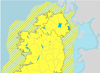 Storm Dave to bring heavy winds over Easter weekend Galway Daily weather Ice warning issued as Met Eireann warns of hazardous conditions