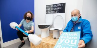 Over 100 tonnes of garbage taken from Mutton Island WWTP annually