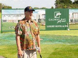 Galway Daily arts Bill Murray takes to the green in Galway for golf show