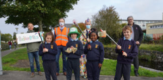 Galway school children picking up the slack