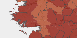 Two Galway areas record COVID rates above national average galway daily news covid rate lea galway