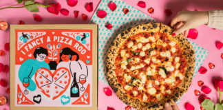 City pizzeria offers Valentine’s pizza boxes for romantic couples this weekend! galway daily news deliveroo pizza romance valentine's day