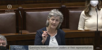 Watch | Catherine Connolly passionately defends neutrality galway daily news catherine connolly neutrality speech in the dáil