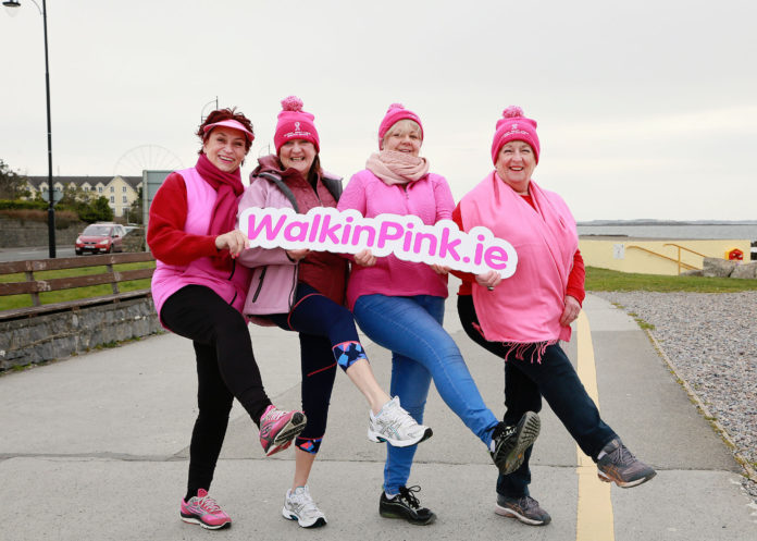 galway daily news breast cancer walk in pink in galway city on mother's day