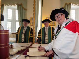 Ronnie O'Gorman awarded honourary doctorate by NUIG