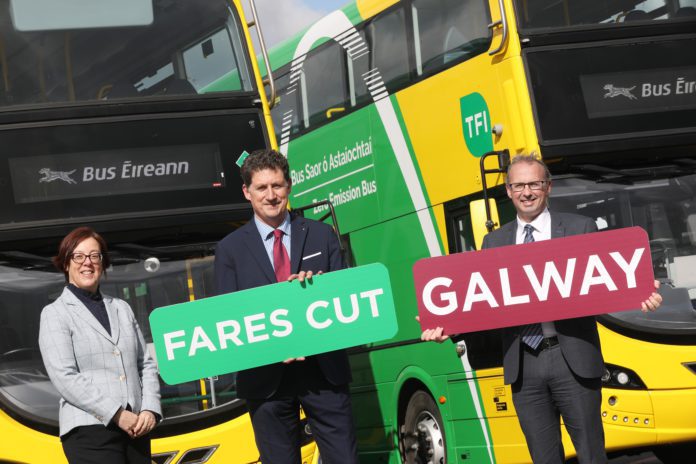 galway daily news bus fares reduced in galway city