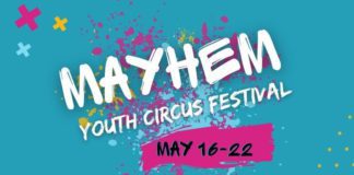 Galway Community Circus presents Mayhem Youth Circus Festival this month GALWAY DAILY NEWS Galway Community Circus is holding its annual presentation of the Mayhem Youth Circus Festival from 16 to 22 May.
