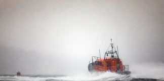 First call out for Clifden RNLI’s new St. Christopher lifeboat galway daily news First Christmas on call for Galway RNLI crew members