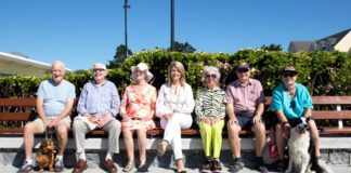 Age friendly adustments made to seating in Salthill galway daily news community groups sitting in salthill