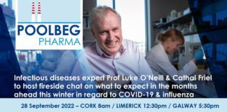 Professor Luke O’Neill to host fireside chat in Galway galway daily news luke o'neill event in galway