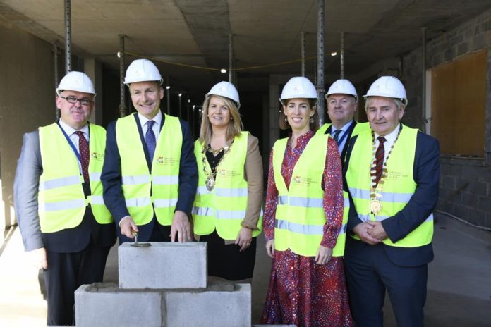 Galway Daily news Taoiseach places first stone in massive expansion of Galway Technology Centre