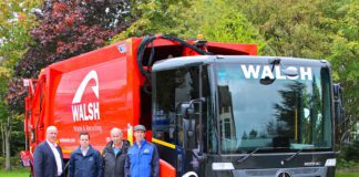 Walsh Waste celebrates 50th birthday with special registration plate galway daily news walsh waste anniversary plate