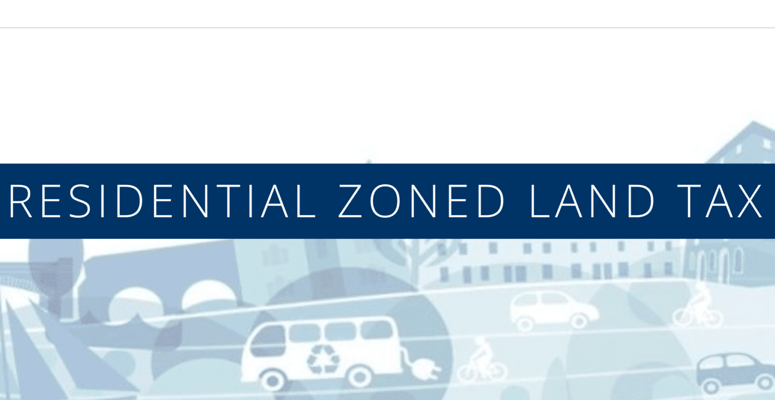 Residential Zoned Land Tax draft map now available for public to view