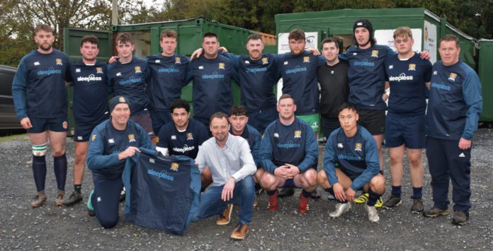 galway daily news oughterard RFC sponsored by Sleepless