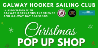 Visit Galway Hooker Sailing Club’s pop-up shop this weekend! galway daily news pop up shop in galway city at galway bay seafoods