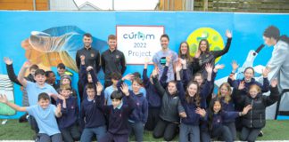 Impressive mural unveiled by pupils at Claddagh National School galway daily news mural by claddagh national school pupils