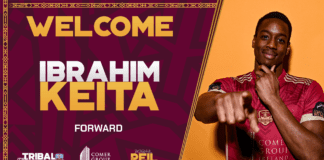 Galway United signs French striker Ibrahim Keita Galway Daily soccer Galway United signs French striker Ibrahim Keita