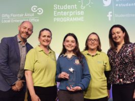 galway daily news local students win local enterprise office programme award at national final