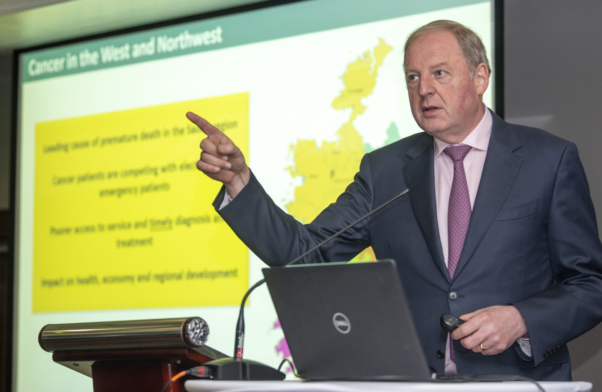 Cancer care is an "Eircode lottery" with the West at a severe