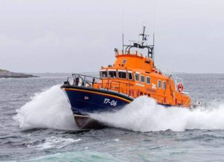 Galway RNLI rescue lone sailor adrift 2 miles offshore Galway Daily news Back to back medical evacuations for Aran Islands RNLI