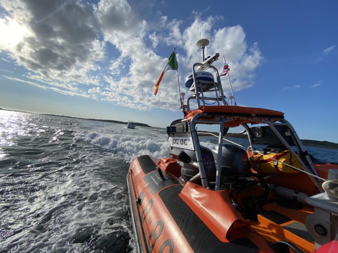 galway daily news clifden rnli volunteers rescue two people in galway