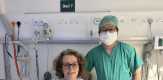 UHG first to introduce revolutionary nerve blocking probe galway daily news nerve blocking at university hospital galway