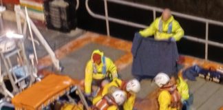 Late night rescue of injured person who fell from pier in Galway City Galway Daily news Late night rescue of injured person who fell from pier in Galway City