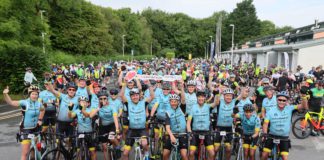 Hundreds take part in successful Croí Corrib Charity Cycle galway daily news over 500 people taking part in croí corrib charity cycle in galway