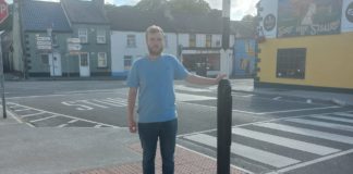 “Accident waiting to happen” – Concerns raised around Gort junction galway daily news louis o'hara at Hennelly's Corner in gort