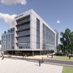 Artist’s impression of planned, new University of Galway Learning Commons 2
