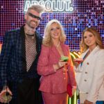 Tom Walsh, Tanya McHale-Roe and Sarah Foy at the all inclusive most stylish evening in The Dean Hotel during Galway Race Week _ Yamile Photography