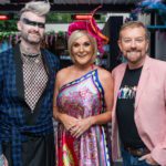 Judges Tom Walsh, Aztec Hair Studio with Stylish Caroline Downey and Alan Hughes at the all inclusive most stylish evening in The Dean Hotel during Galway Race Week