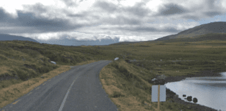 Road closure at Inagh Valley due to heavy rainfall galway daily news r344 inagh valley galway road closed