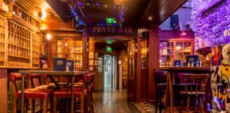 Celebrate in ancient-meets-modern style at the Penny Bar Celebrate in ancient-meets-modern style at the Penny Bar
