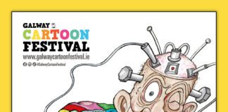 Galway Cartoon Festival leaping from the page