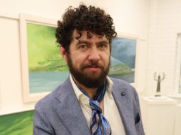 galway daily news declan o'rourke in kennys bookshop galway